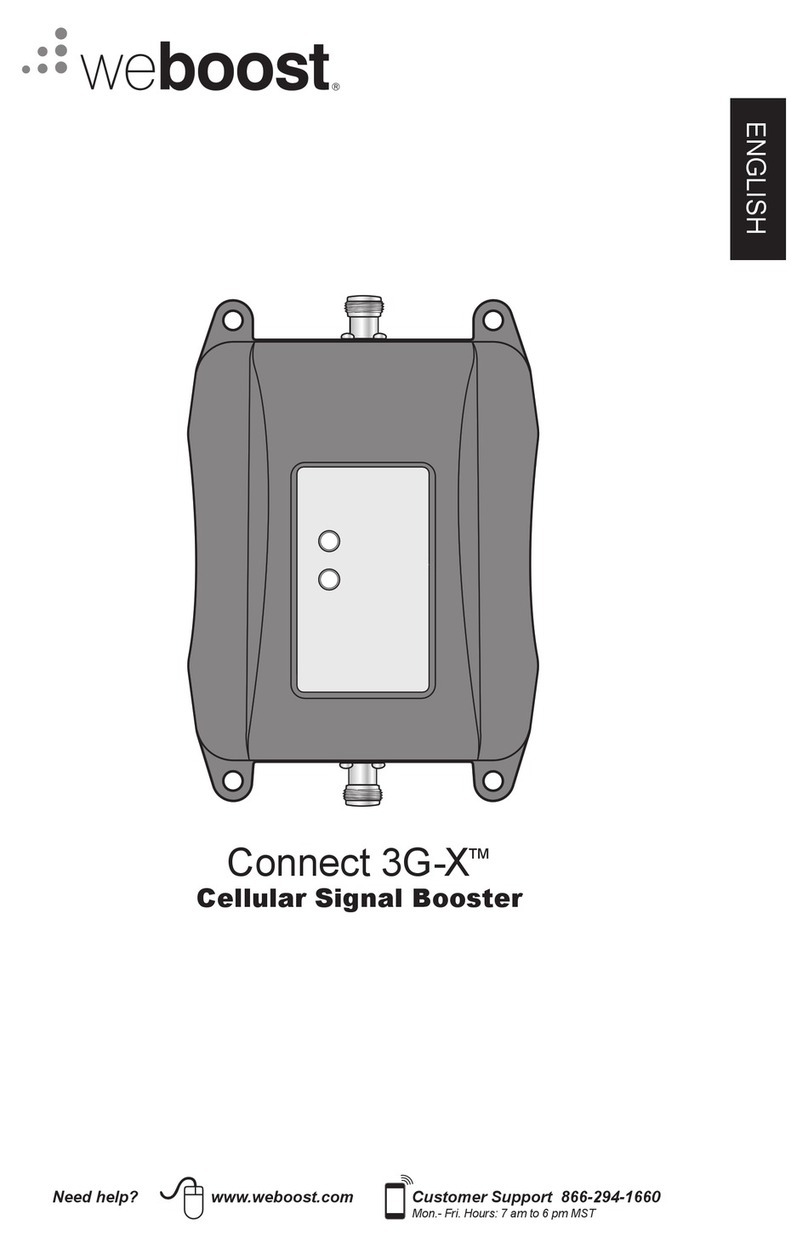 weBoost Drive 3G-X Manuel utilisateur