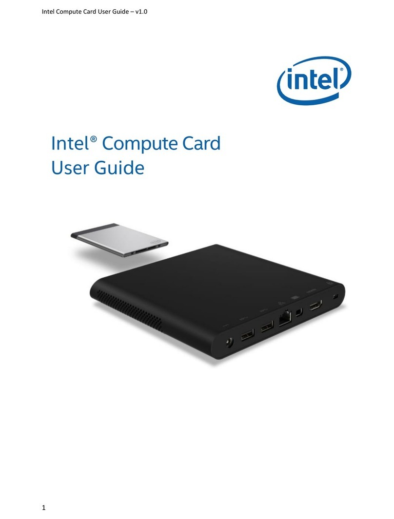 Intel Compute Card Manuel utilisateur