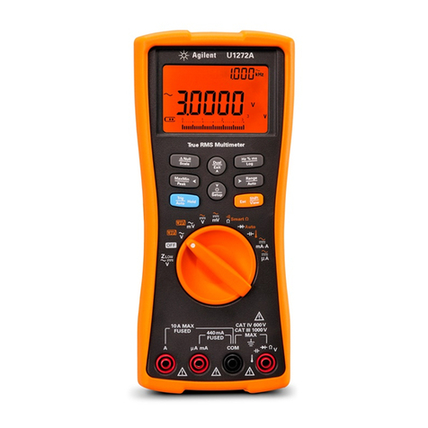 Keysight U1271A Manuel utilisateur