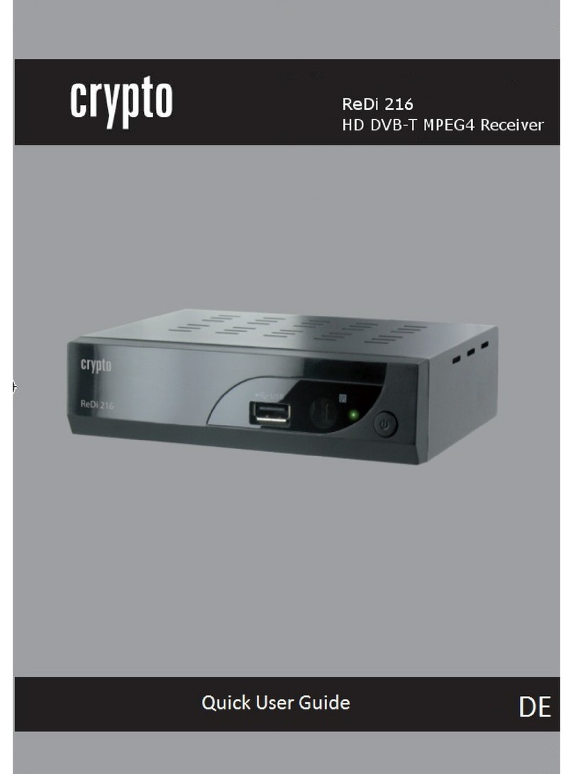 Crypto ReDi 216 Manuel d'instructions