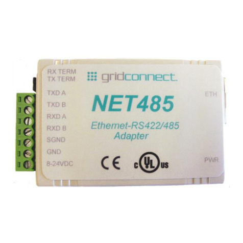 GridConnect NET485 Manuel utilisateur