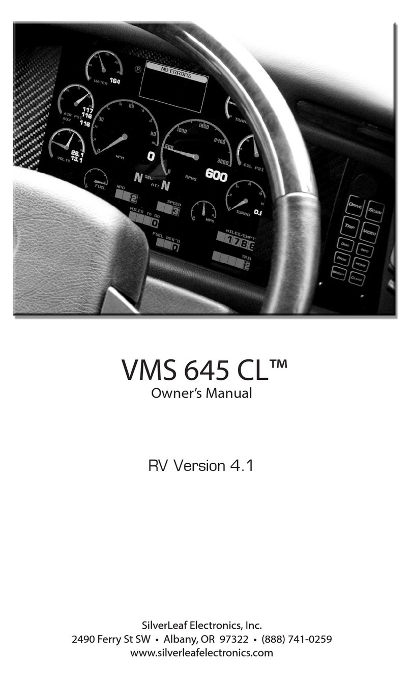 SilverLeaf Electronics VMS 645 CL Manuel utilisateur