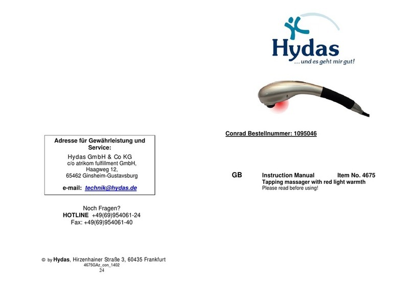 Hydas 4675 Manuel utilisateur