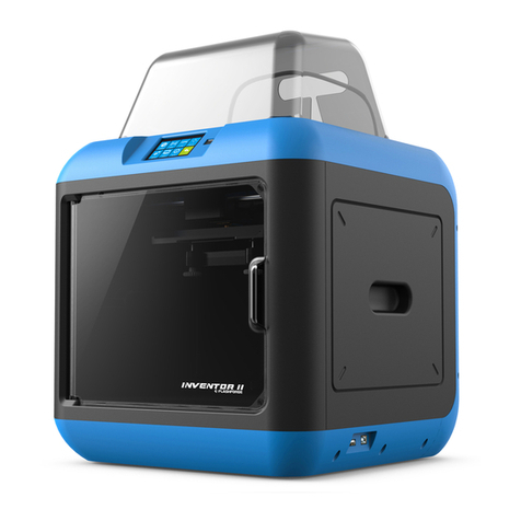 Flashforge Invertor II Manuel utilisateur