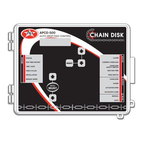 GSi Chain Disk APCD-500 Manuel utilisateur GSi Chain Disk APCD-500 Manuel utilisateur
