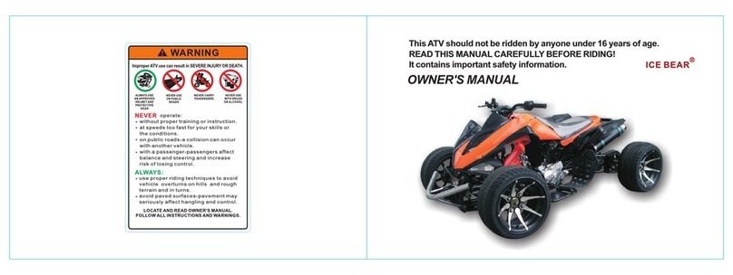 Ice Bear R12 Manuel utilisateur