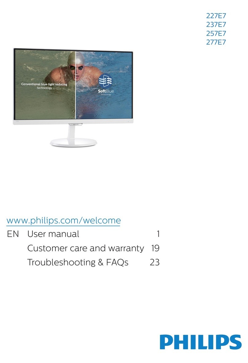 Philips 257E7 Manuel utilisateur