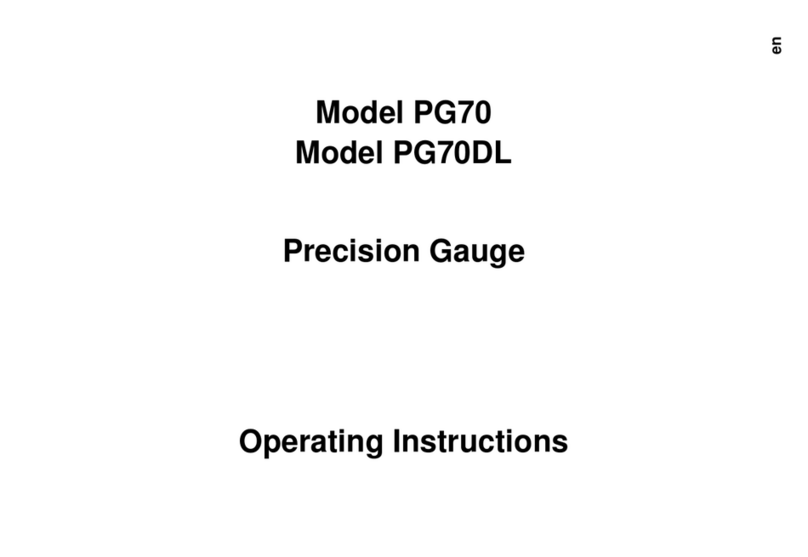 Elcometer PG70 Manuel utilisateur