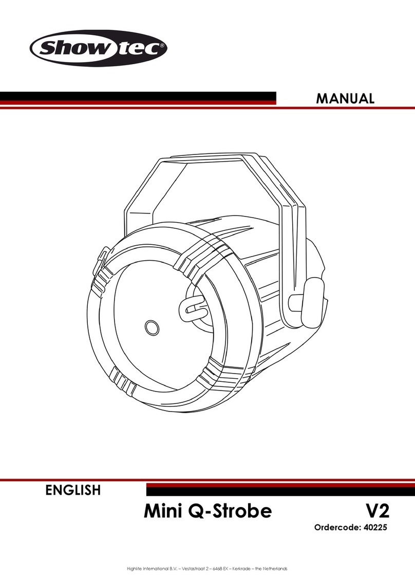 Show Tec Mini Q-Strobe Manuel utilisateur