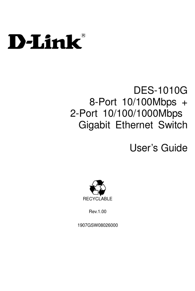 D-Link des-1010g Manuel utilisateur
