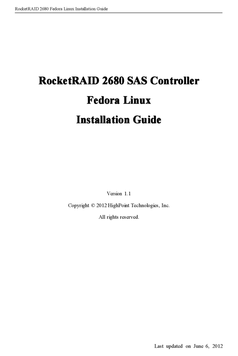 RocketRAID 2680 Manuel utilisateur