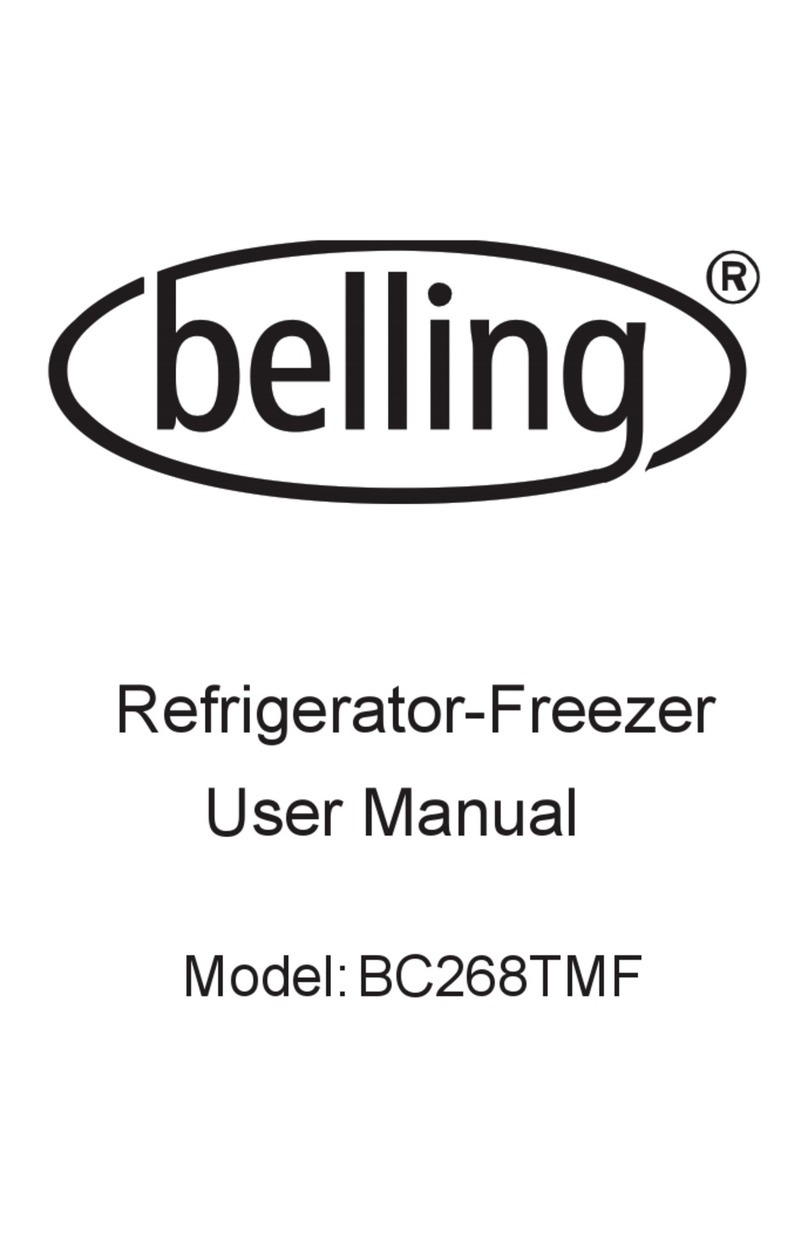 Belling BC268TMF Manuel utilisateur
