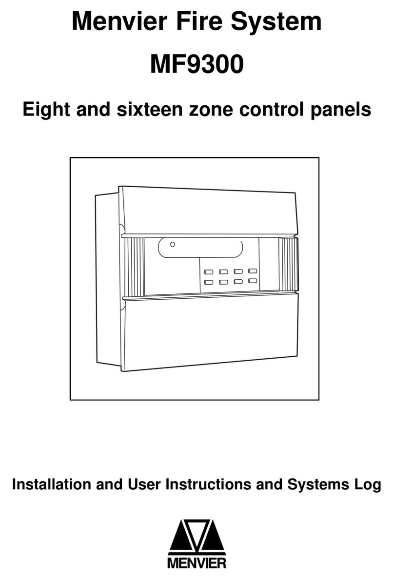 Menvier Security MF9300 Mode d’emploi
