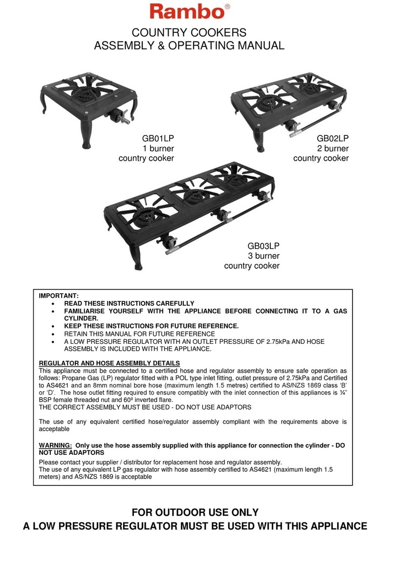 RAMBO GB01LP Manuel utilisateur
