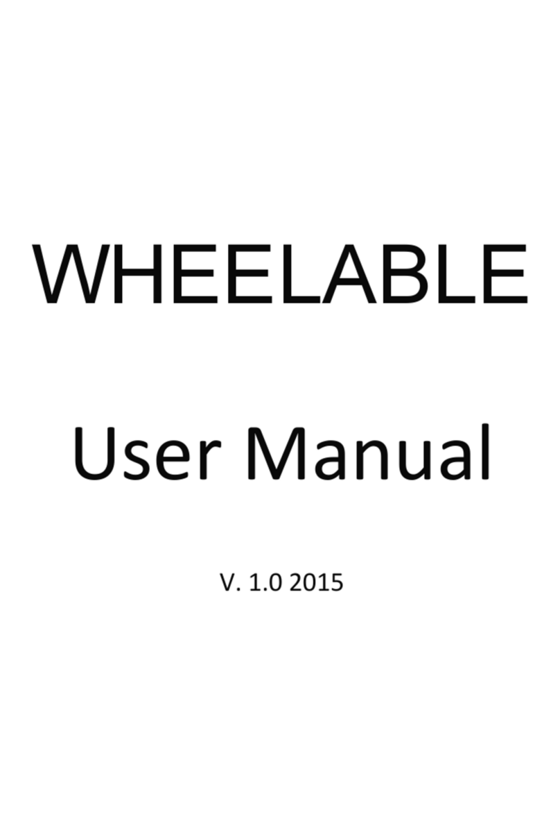 Seatara WHEELABLE Manuel utilisateur