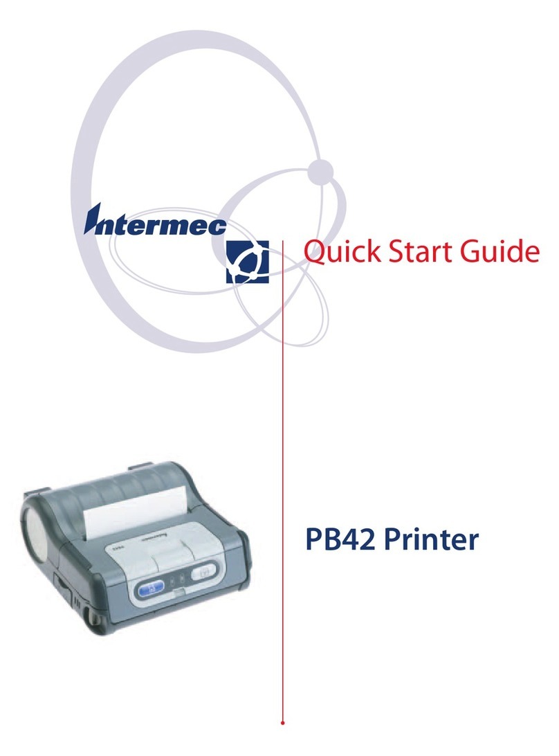 Intermec PB42 Manuel utilisateur