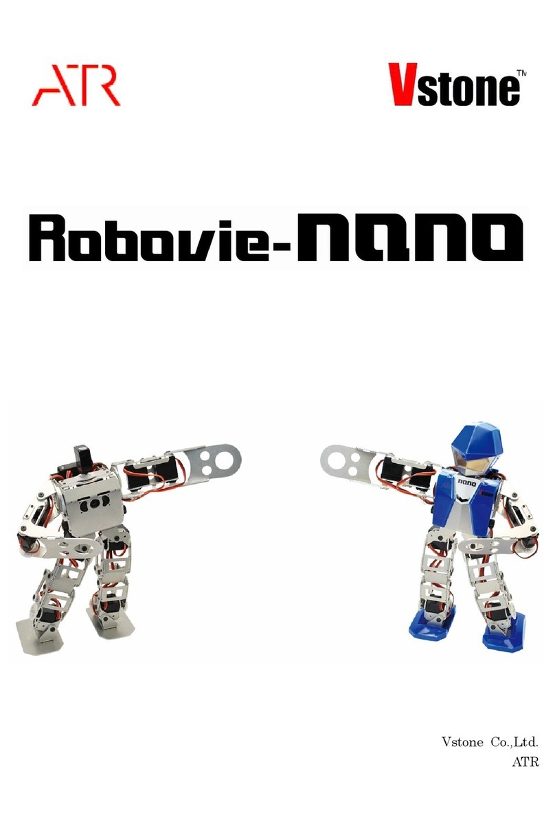 Vstone Robovie-nano Manuel utilisateur