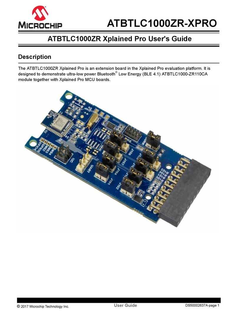 Microchip Technology ATBTLC1000ZR-XPRO Manuel utilisateur