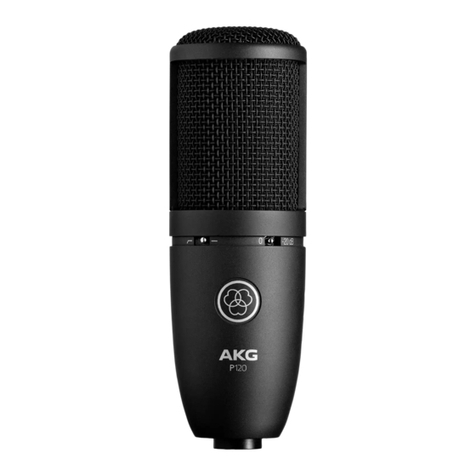 AKG P120 Manuel utilisateur