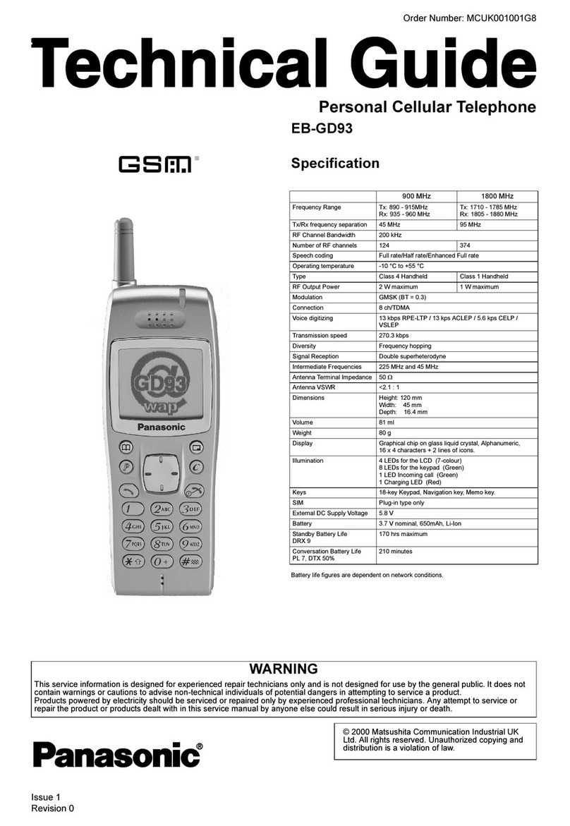 Panasonic EB-GD93 Guide de démarrage rapide