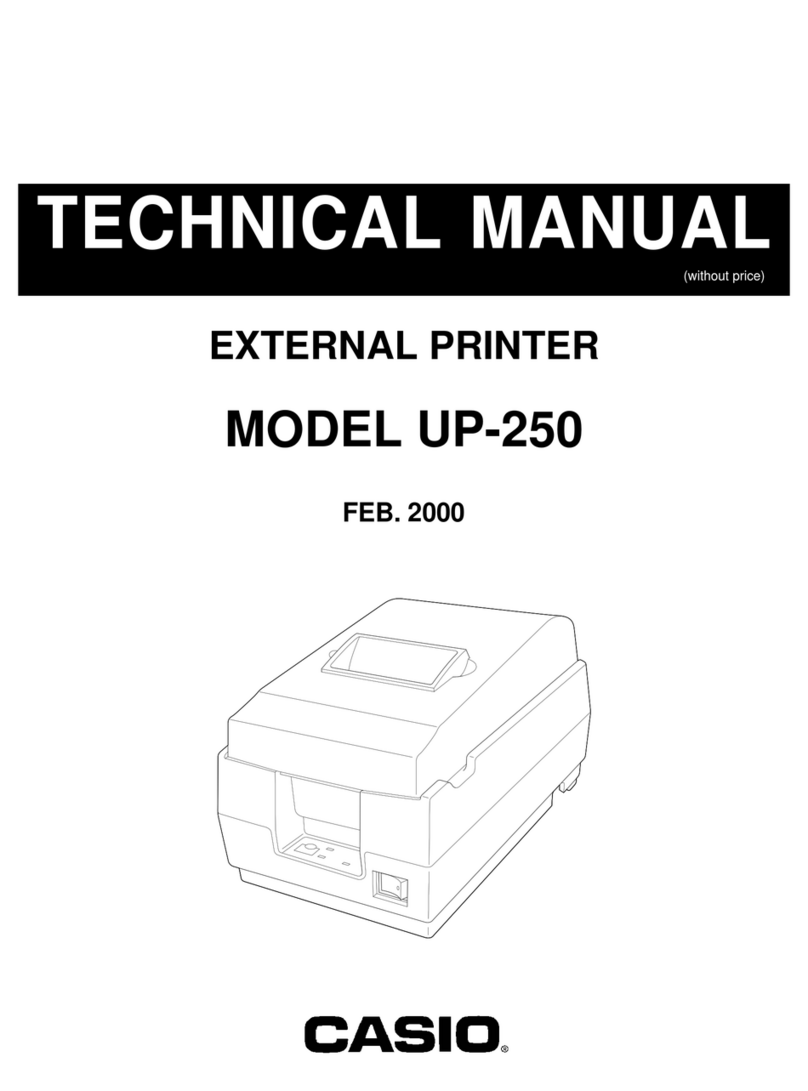 Casio UP-250 Manuel utilisateur