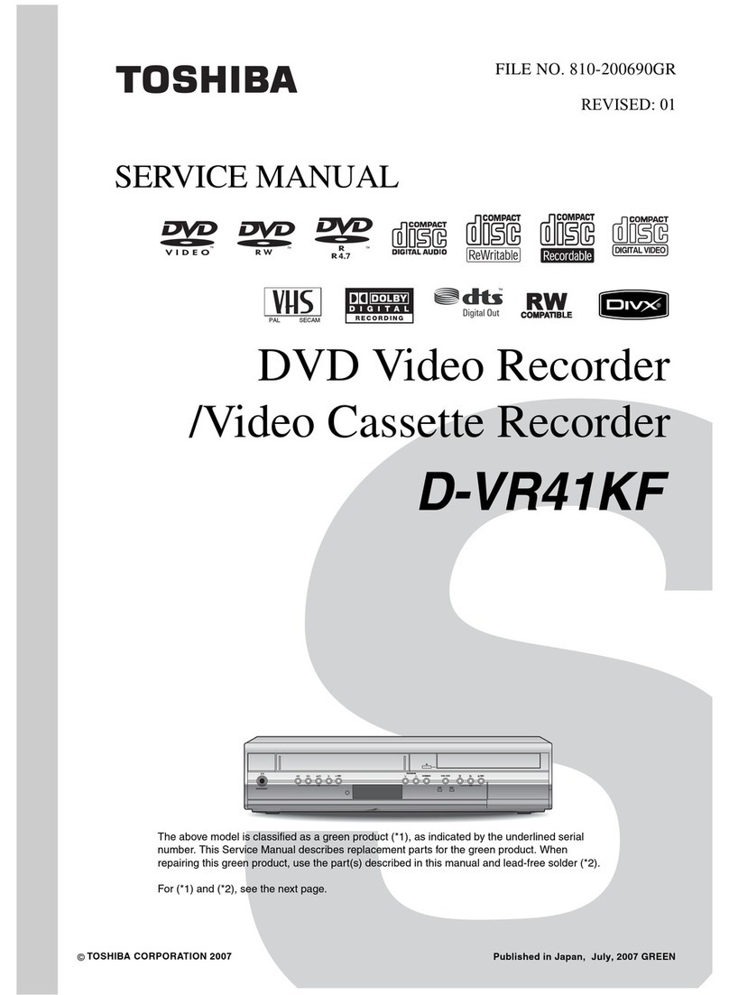 Toshiba D-VR41KF Manuel utilisateur