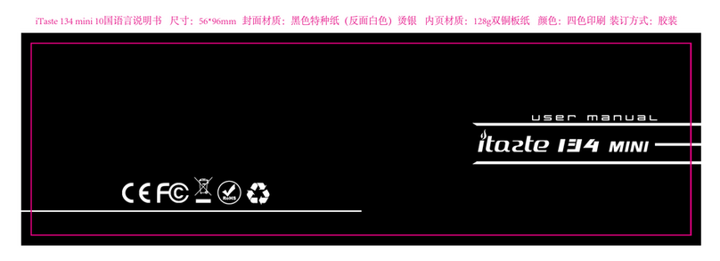 Innokin Technology iTaste 134 mini Manuel utilisateur Innokin Technology iTaste 134 mini Manuel utilisateur