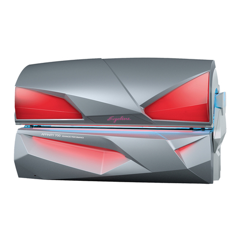ergoline AFFINITY 700 ADVANCED PERFORMANCE Manuel utilisateur
