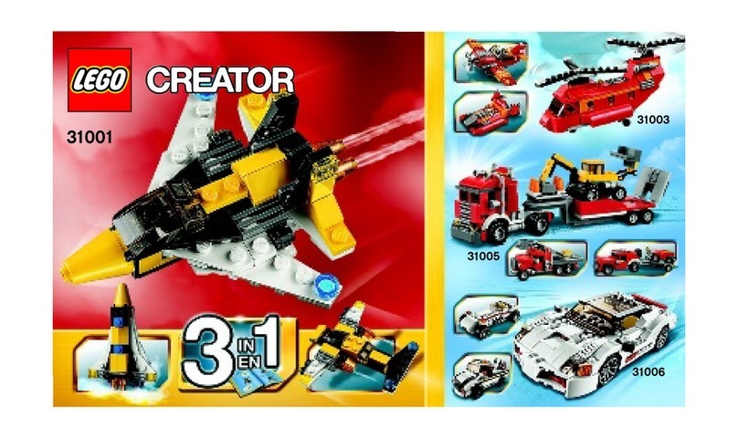 LEGO CREATOR 31001 Manuel utilisateur
