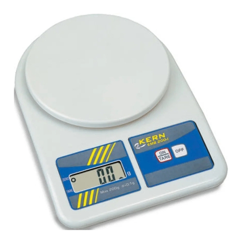 KERN EMB Manuel utilisateur