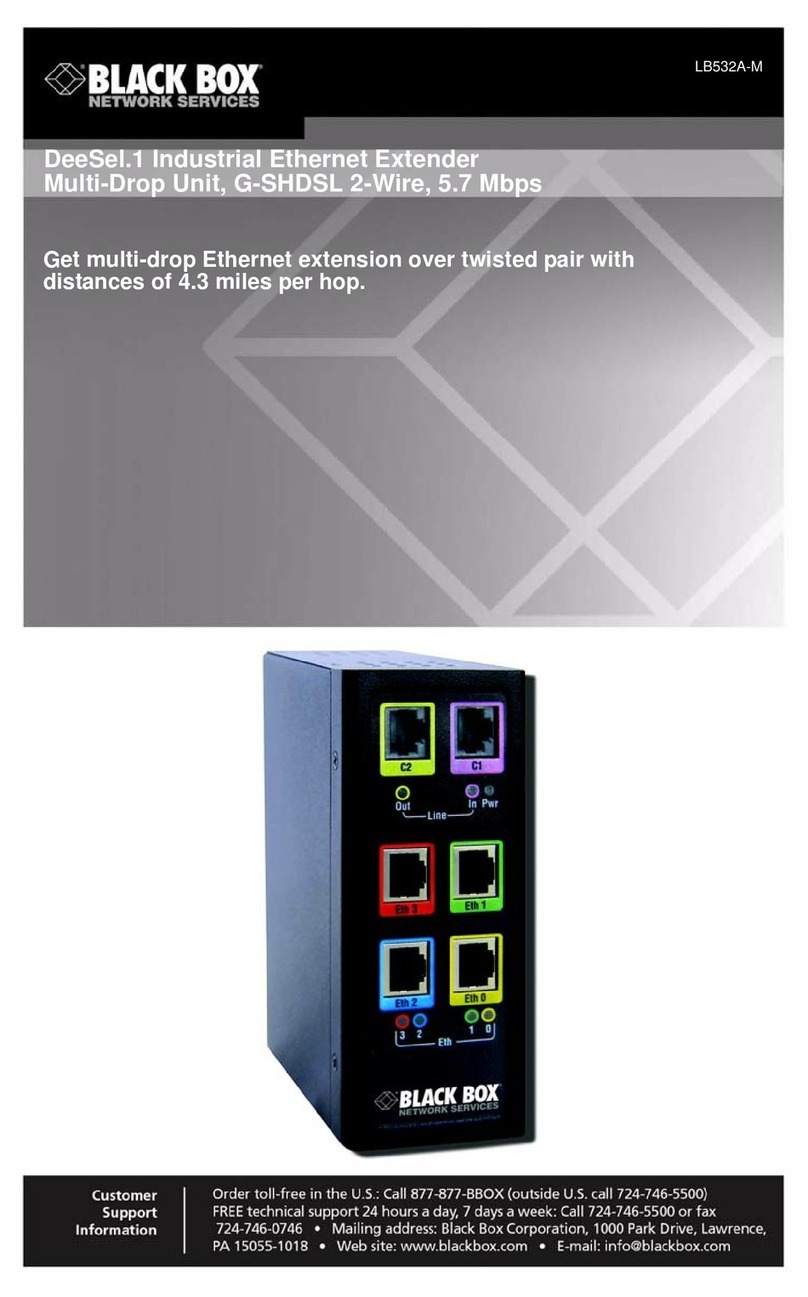 Black Box LB532A-M Manuel utilisateur