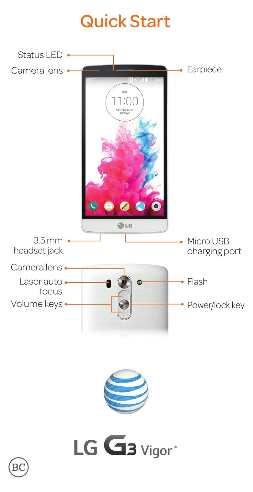 LG G3 Vigor Manuel utilisateur