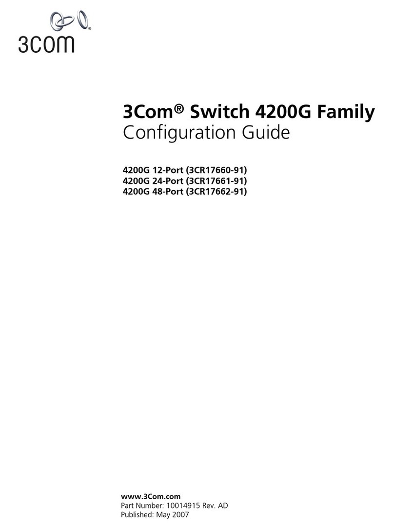 3Com 4200G 12-Port Manuel utilisateur