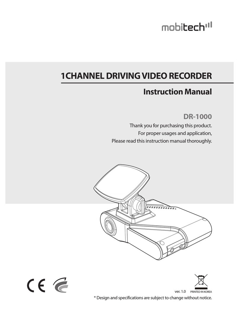 mobitech DR-1000 Manuel utilisateur