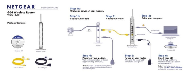 NETGEAR WGR614v10 Manuel utilisateur