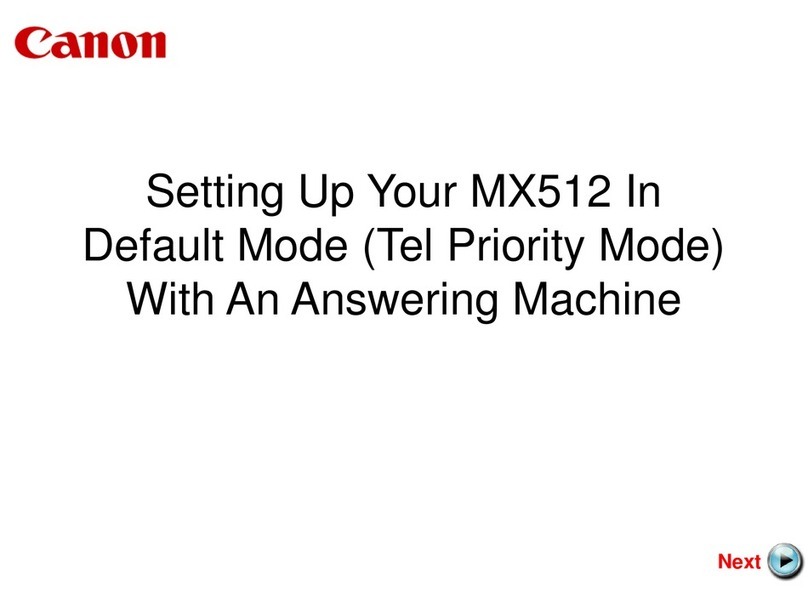 Canon PIXMA MX512 Instructions d'utilisation