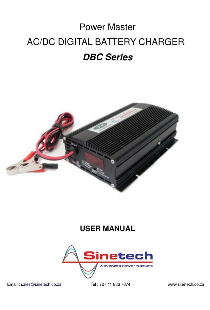 Sinetech Power Master Manuel utilisateur