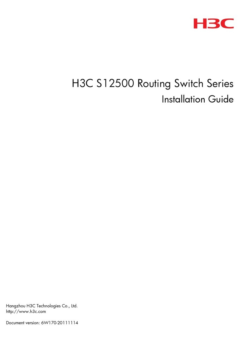 H3C S12508-AC Manuel utilisateur