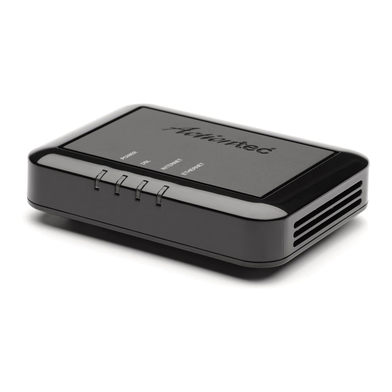 ActionTec GT701D Manuel utilisateur ActionTec GT701D Manuel utilisateur