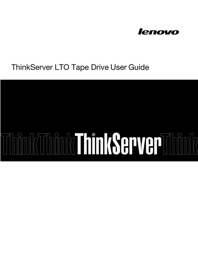 Lenovo ThinkServe LTO Manuel utilisateur