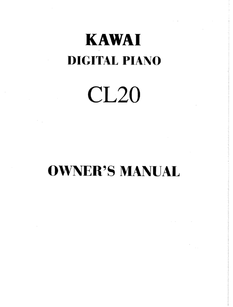 Kawai CL20 Manuel utilisateur