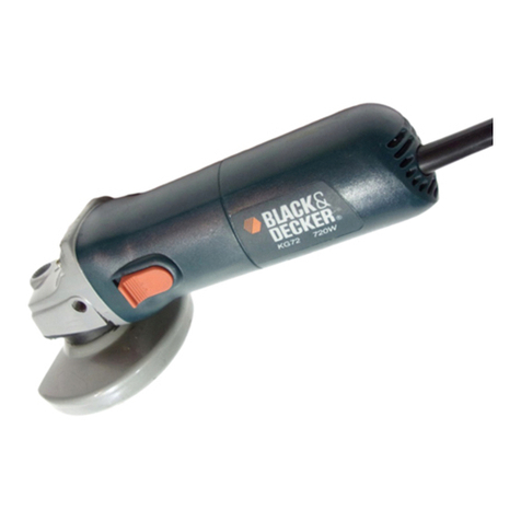 Black & Decker KG65 Manuel utilisateur