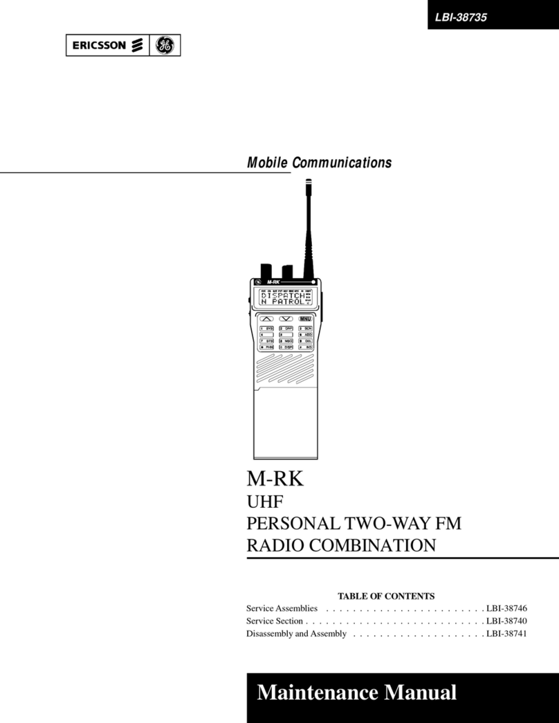Ericsson M-RK Manuel utilisateur