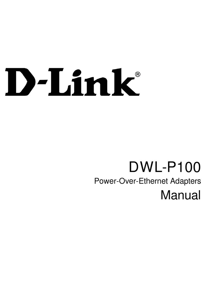 D-Link DWL-P100 Manuel utilisateur