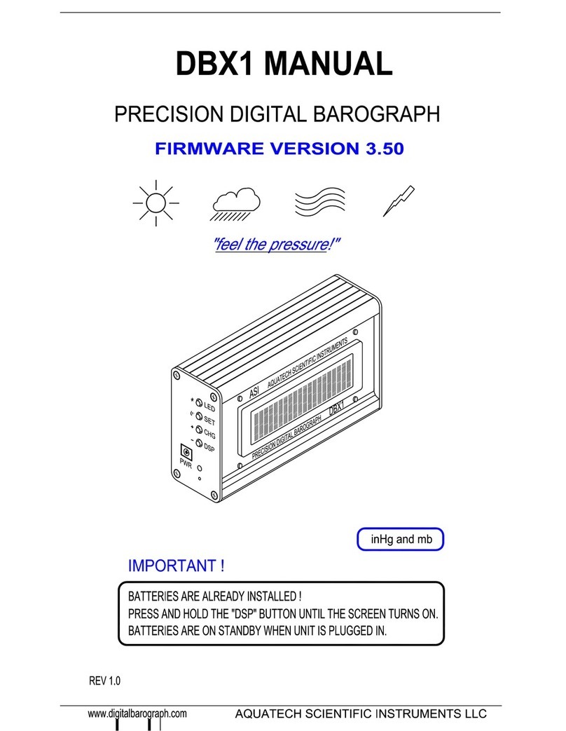 AQUATECH DBX1 Instructions de montage AQUATECH DBX1 Instructions de montage