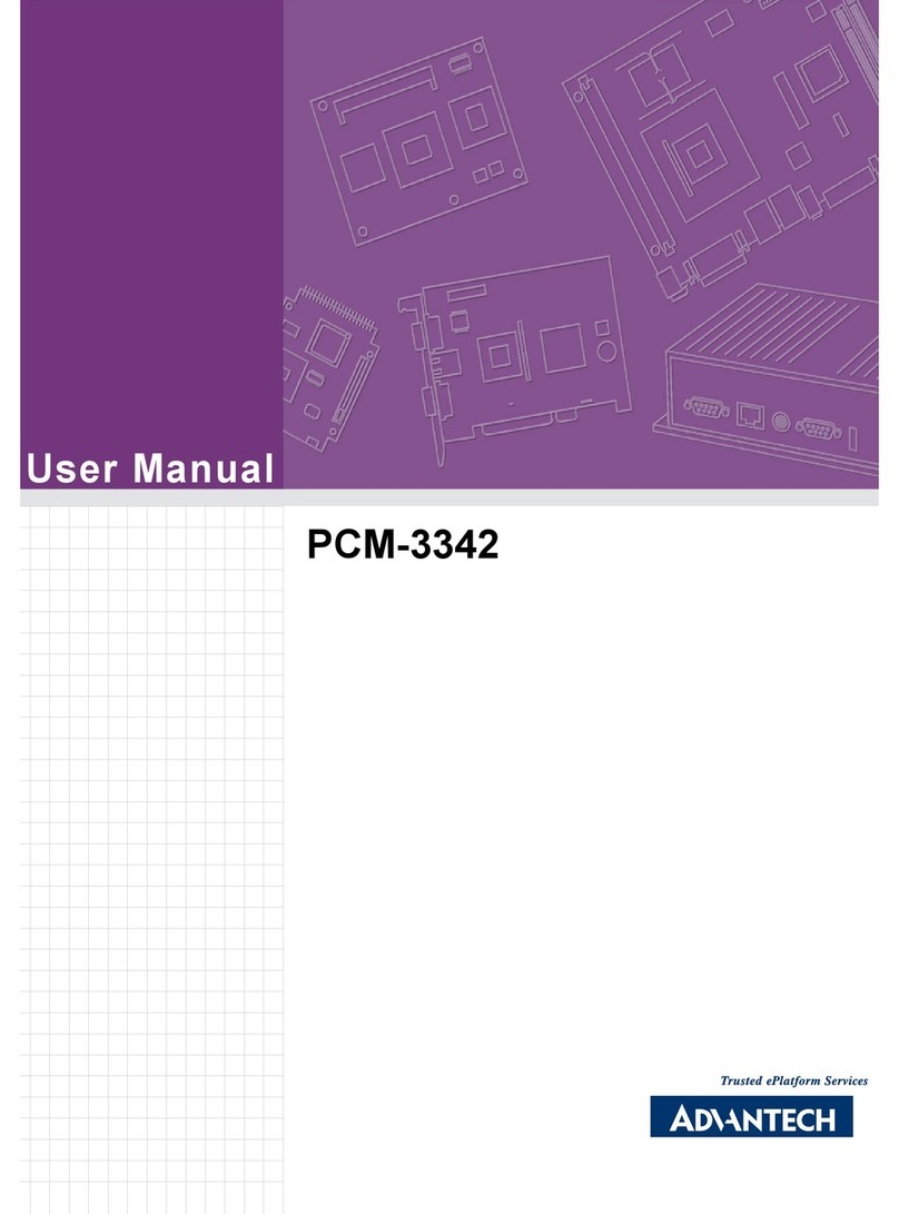 Advantech PCM-3342 Manuel utilisateur