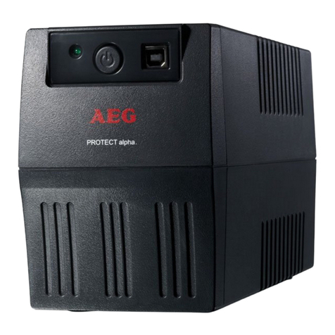 AEG Protect alpha 450 Manuel utilisateur AEG Protect alpha 450 Manuel utilisateur