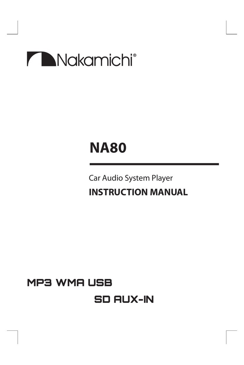 Nakamichi NA80 Manuel utilisateur