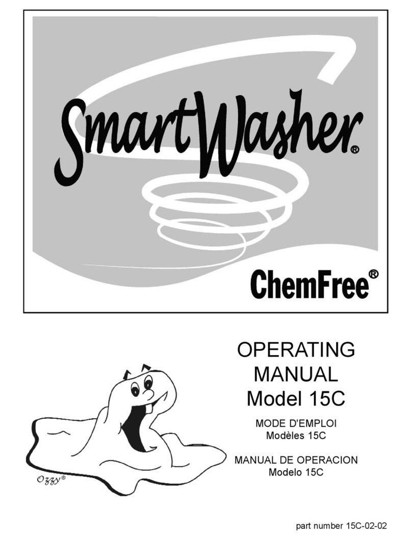 SmartWasher 15C Manuel utilisateur
