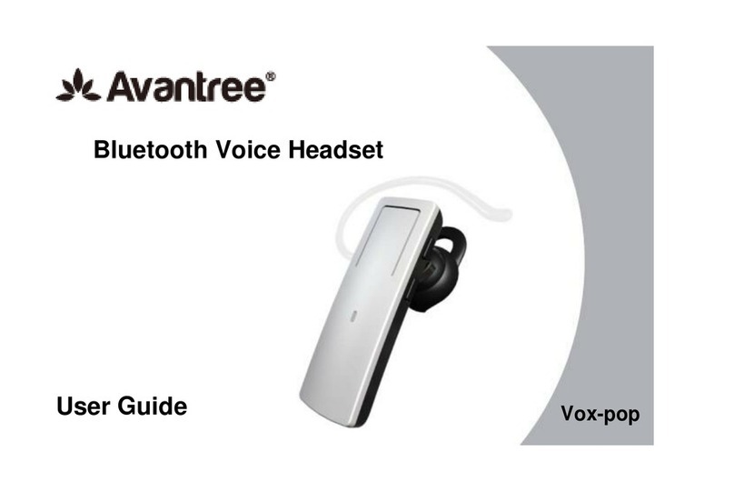 Avantree Vox-pop Manuel utilisateur